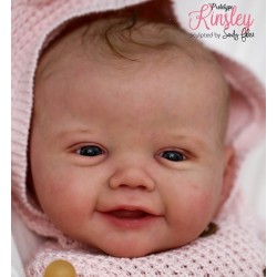 KIT REBORN KINSLEY NIÑA. CUERPO ENTERO VINILO CON CONECTORES