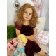 PRE-ORDEN Kit de muñeca de vinilo Reborn ELIZABETH de 6 años. Escultora Ruth Aguilar.