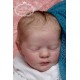 Realborn EVELYN dormida. 19". KIT REBORN EVELYN Sleeping