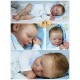 Realborn Reese Sleeping. Kit Reborn Reese Dormido