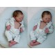 Realborn® Caspian durmiendo. KIT REBORN CASPIAN DORMIDO