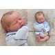 Realborn® Louis durmiendo. KIT REBORN LOUIS DORMIDO.