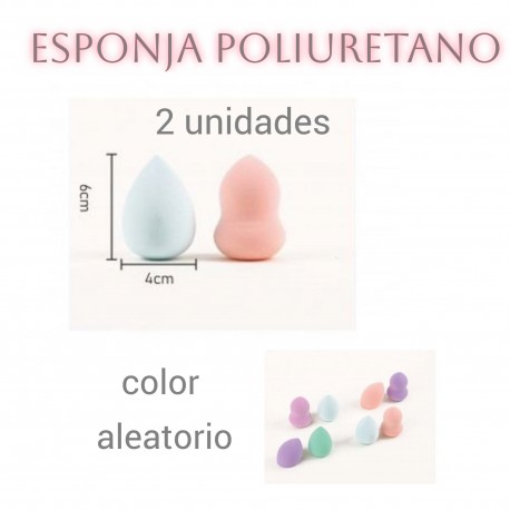 2 ESPONJAS POLIURETANO