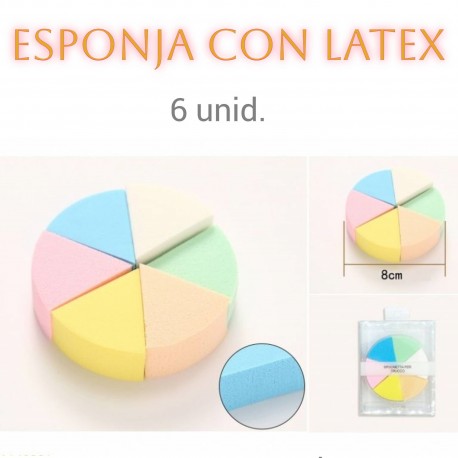 ESPONJA composición látex