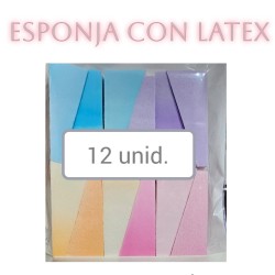 12 ESPONJAS tamaño pequeño. CUÑAS