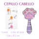 CEPILLO CABELLO. Peine cabello. (Las estrellitas se mueven por el peine)