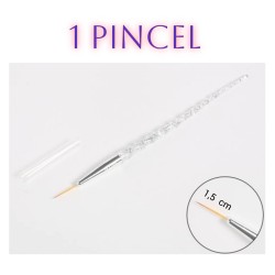 1 PINCEL. Longitud pelo 1,5 cm