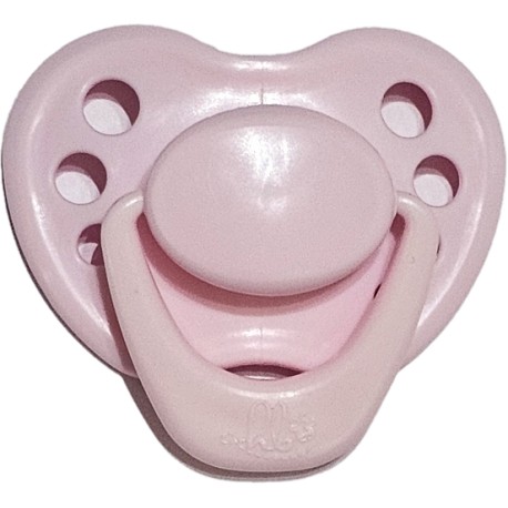 CHUPETE SWEETHEART MARSHMALLOW PINK. Rosa Claro