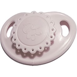 CHUPETE VINTAGE NUDE BLUSH. Rosa claro.