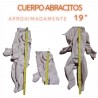 CUERPO ALEMAN ABRACITOS. Aproximadamente kits 19"
