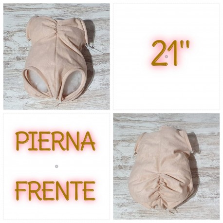 NUEVO MODELO 21 pulgadas. MIEMBROS COMPLETOS PIERNA AL FRENTE, sin articulación