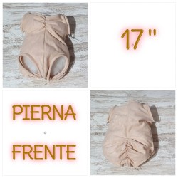 NUEVO MODELO 17 pulgadas. MIEMBROS COMPLETOS PIERNA AL FRENTE, sin articulación