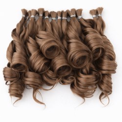 Ref 34. RUBIO MEDIO ONDULADO. MEDIUM BLONDE WAVY CURLY. 10 gr.