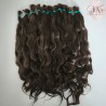 Ref 36. MARRON CLARO ONDULADO. LIGHT BROWN WAVY CURLY. 10 gr.