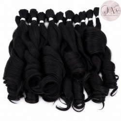 Ref 40. NEGRO ONDULADO. BLACK WAVY CURLY. 10 gr.