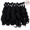 Ref 40. NEGRO ONDULADO. BLACK WAVY CURLY. 10 gr.