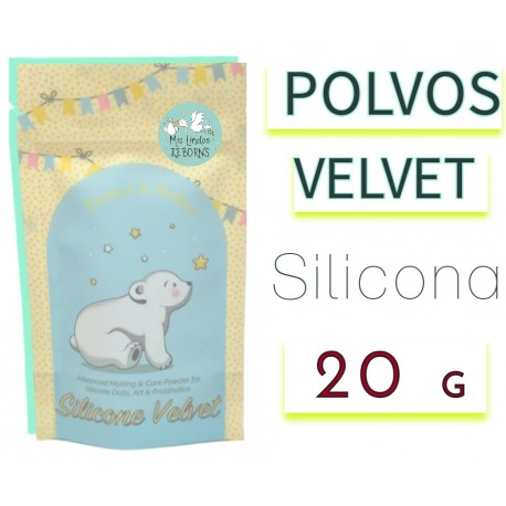 VELVET. POLVO TERCIOPELO MATE SILICONA. 20 gr