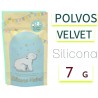 VELVET. Polvo de terciopelo de silicona Mate. Silicone Velvet (Matte) powder. 7 gr