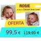 kit ROSIE , Escultora CASSIE ANN LOVE (Cassie Brace).Edición Limitada 400 unidades. Incluye cuerpo de tela