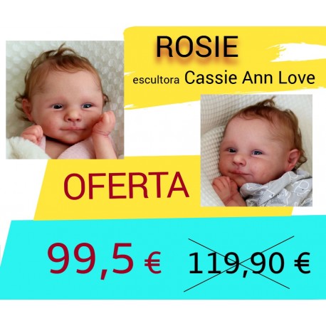 kit ROSIE , Escultora CASSIE ANN LOVE . Cassie Brace (apellido casada).Edición Limitada 400 unidades