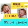 kit ROSIE , Escultora CASSIE ANN LOVE (Cassie Brace).Edición Limitada 400 unidades. Incluye cuerpo de tela
