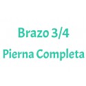 BRAZO 3/4, PIERNA COMPLETA